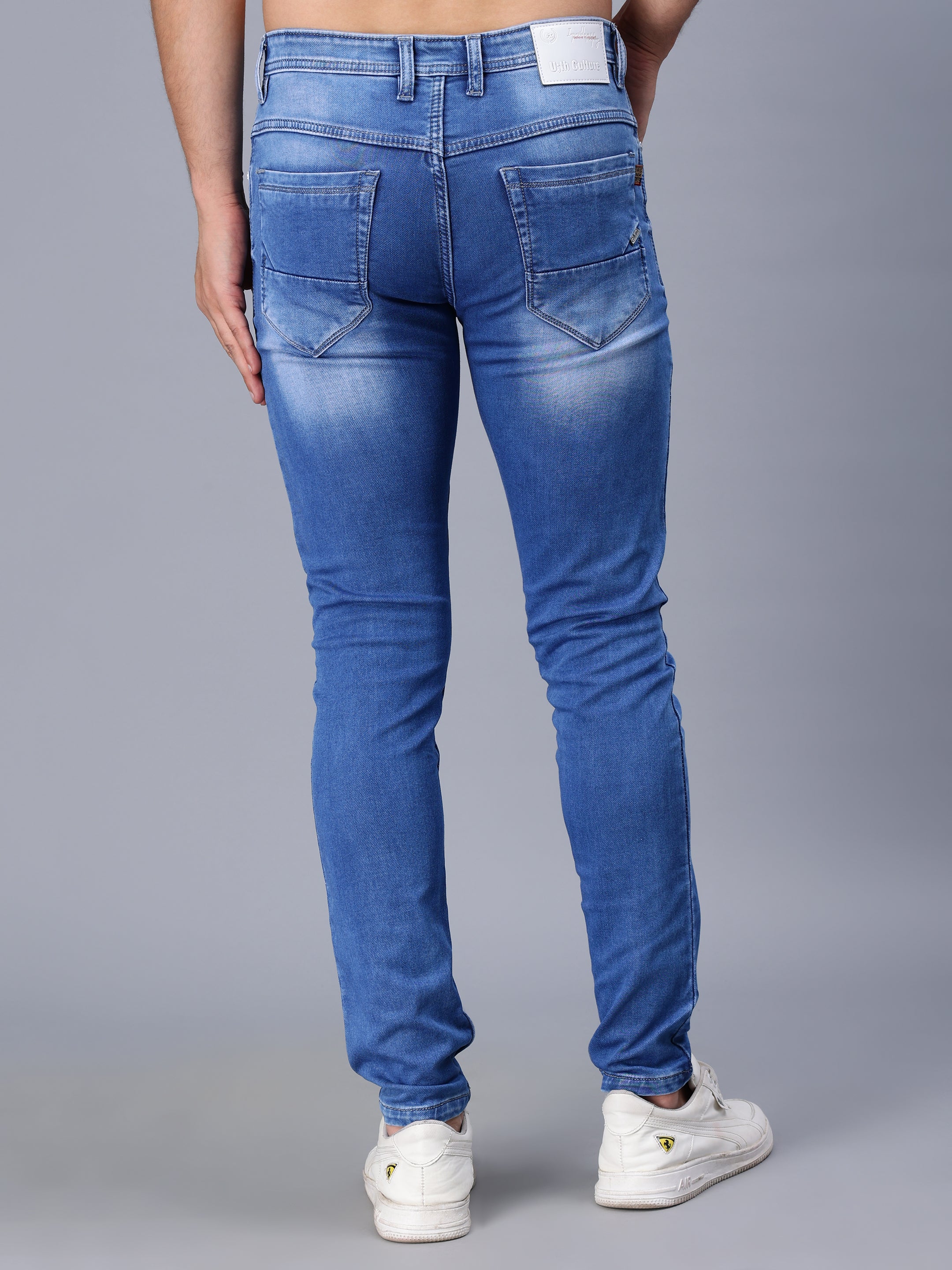 CLASSIC BLUE SLIM FIT JEANS