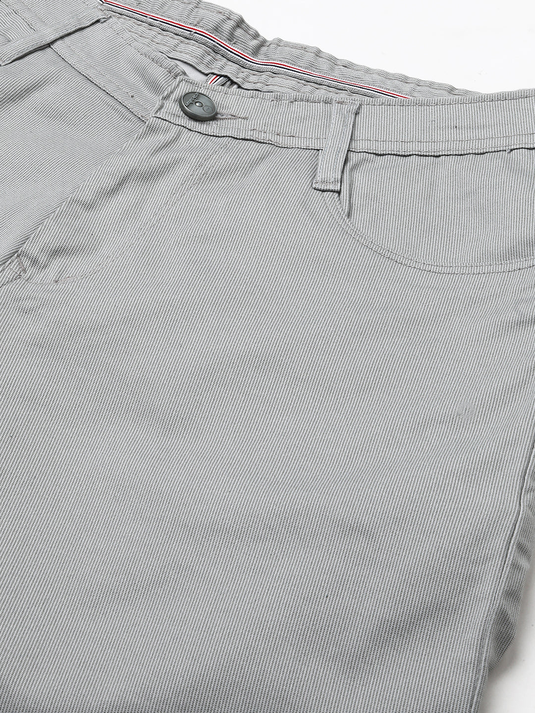 LIGHT GREY SLIM FIT DUST FREE TROUSERS