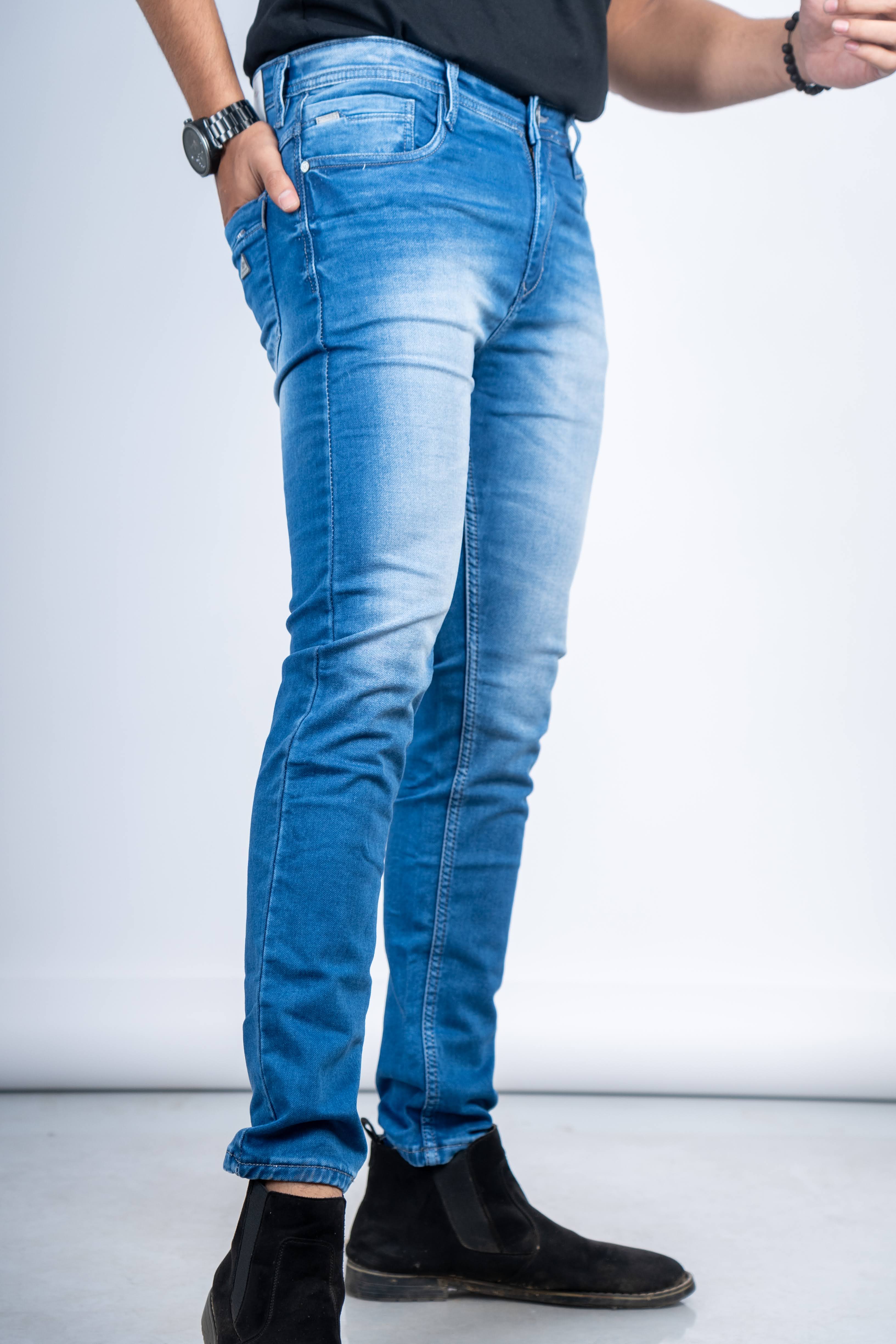 ICE BLUE SKINNY FIT JEANS