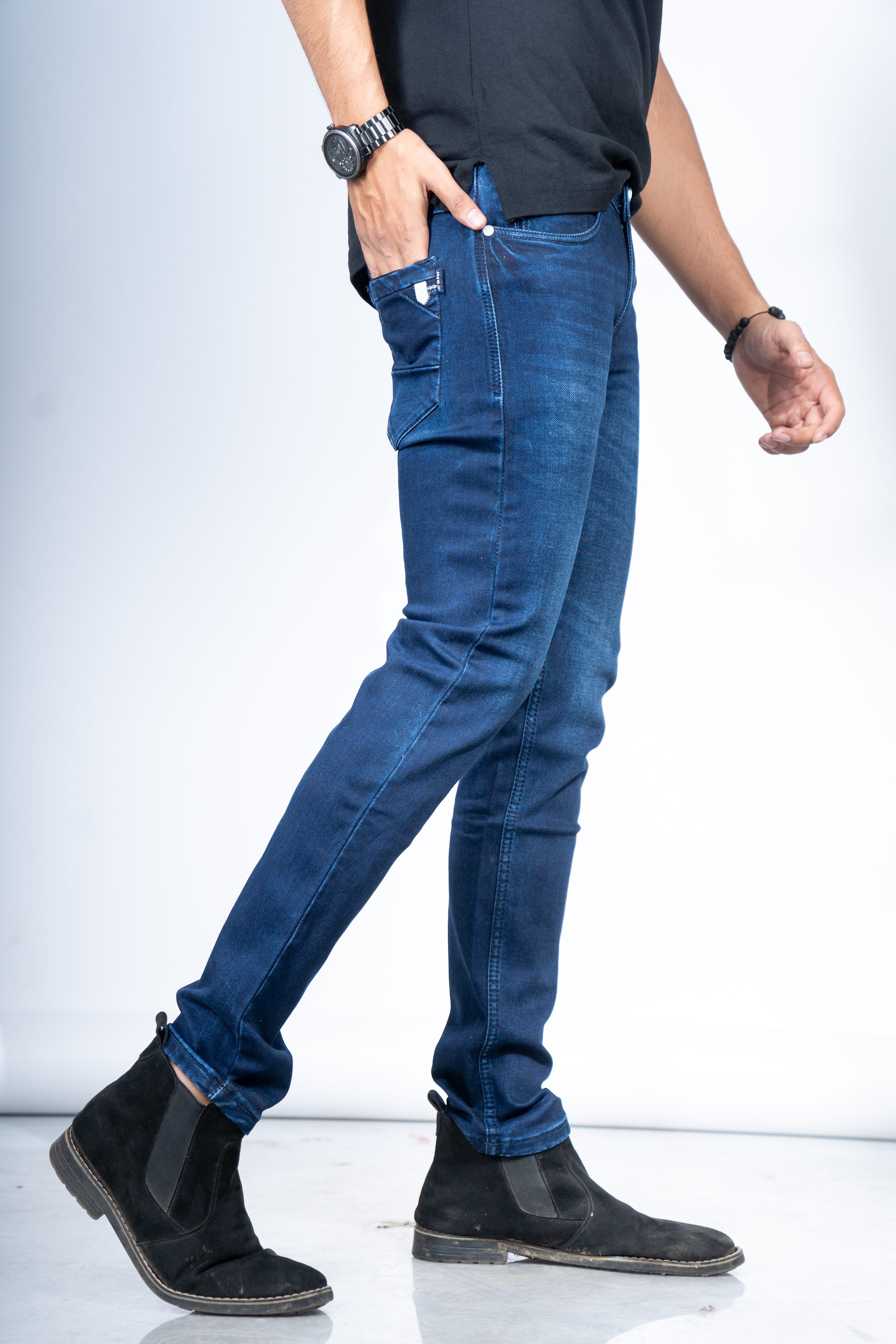 ROYAL BLUE SLIM FIT JEANS