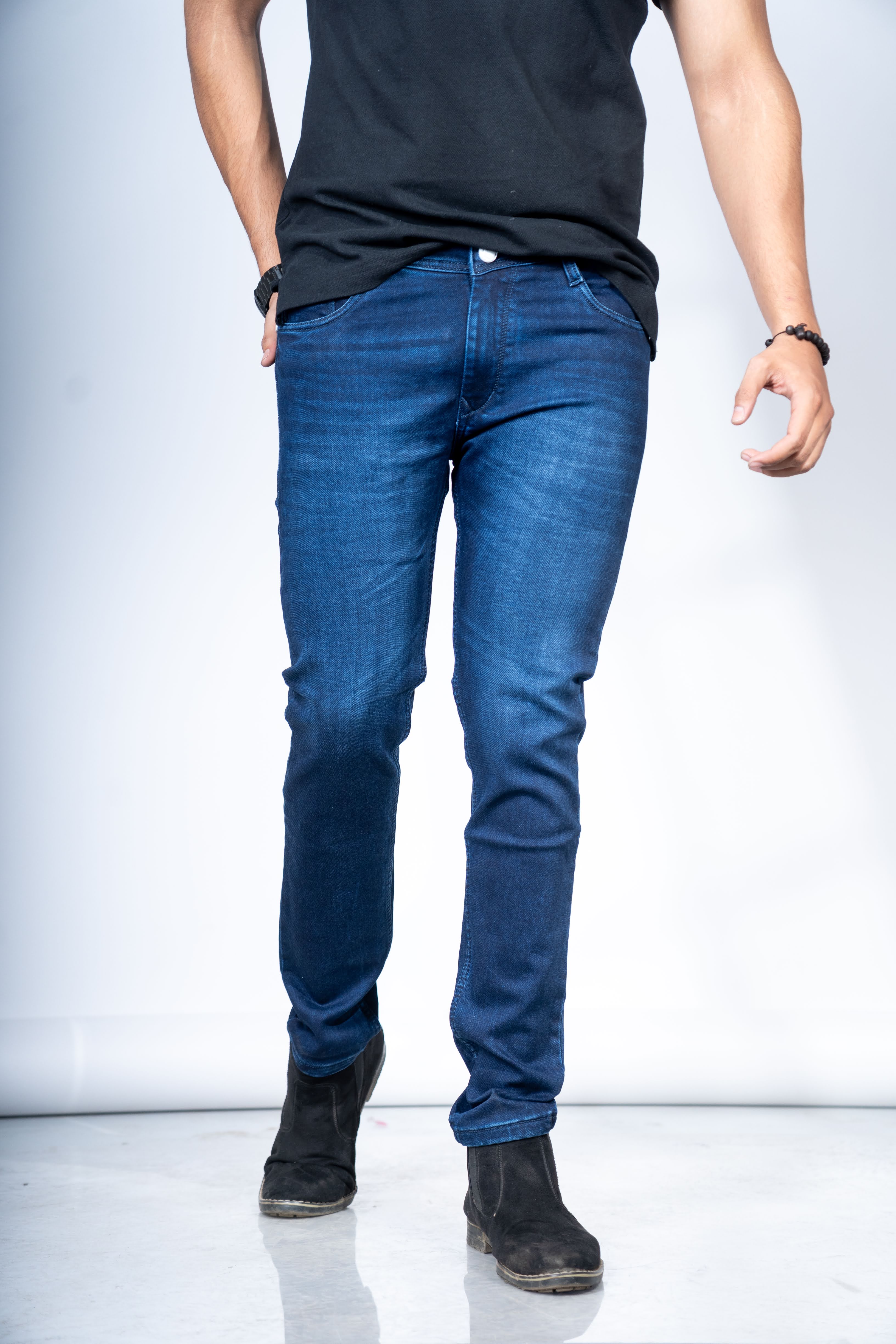 ROYAL BLUE SLIM FIT JEANS