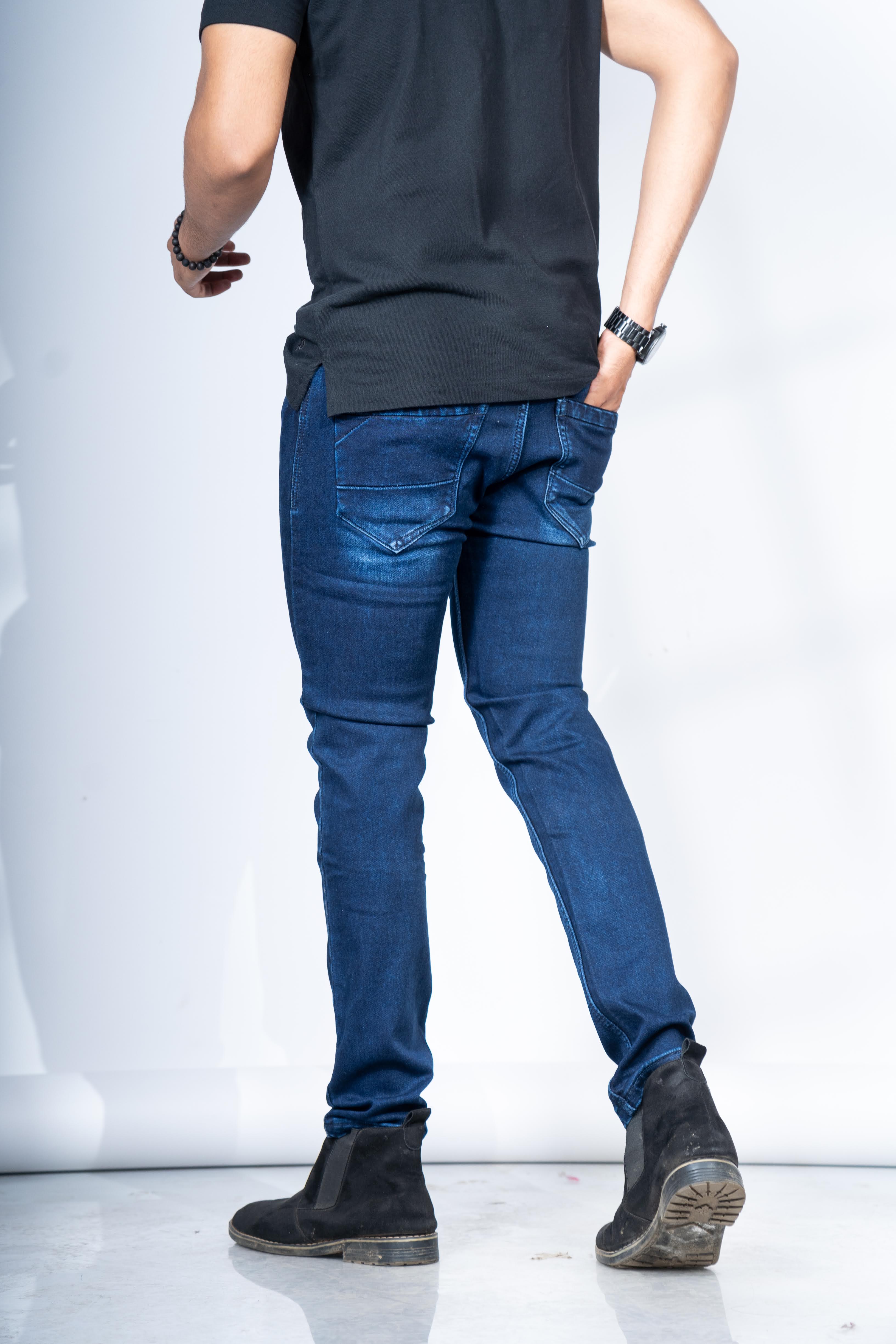ROYAL BLUE SLIM FIT JEANS