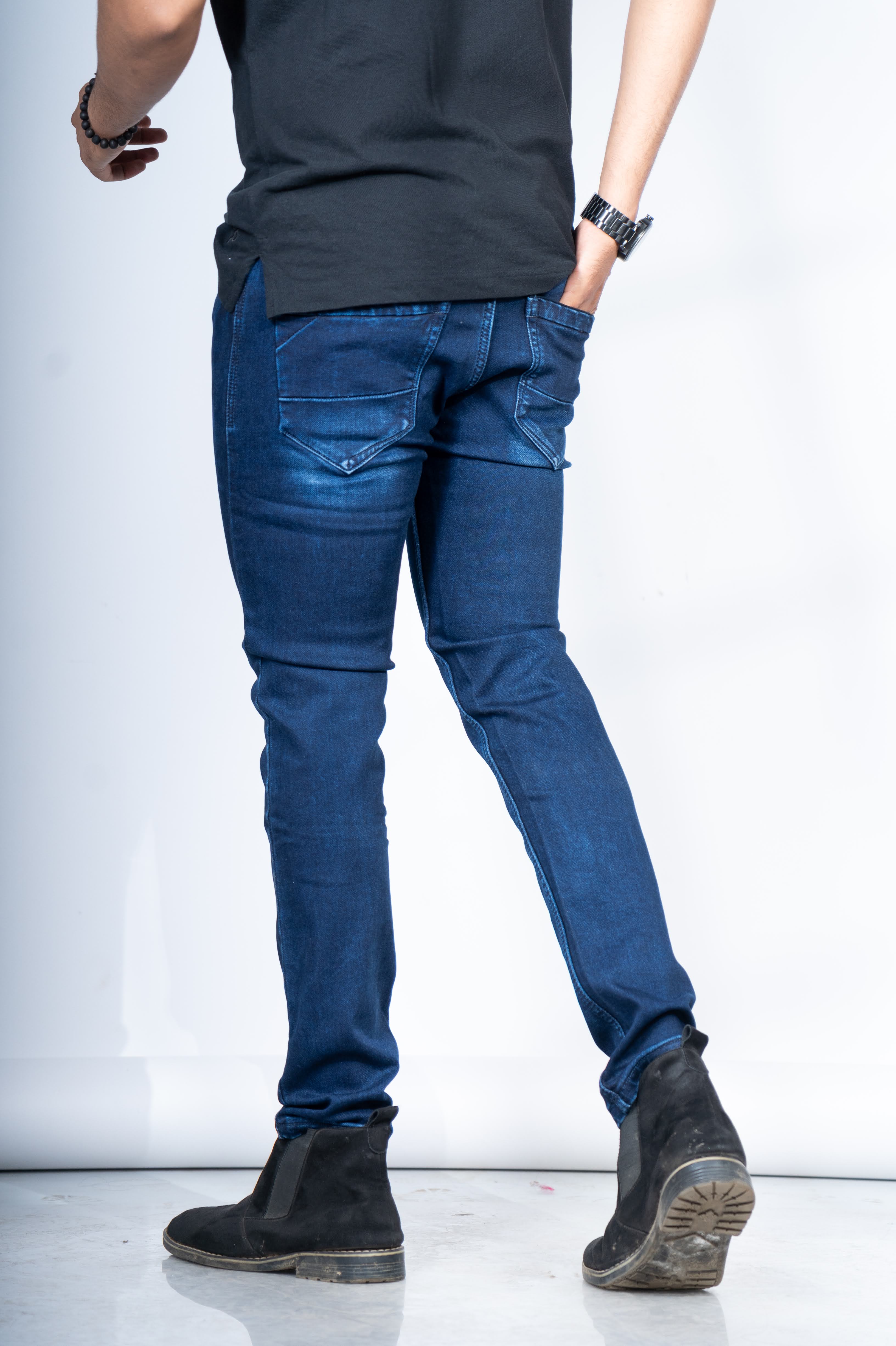 ROYAL BLUE SLIM FIT JEANS