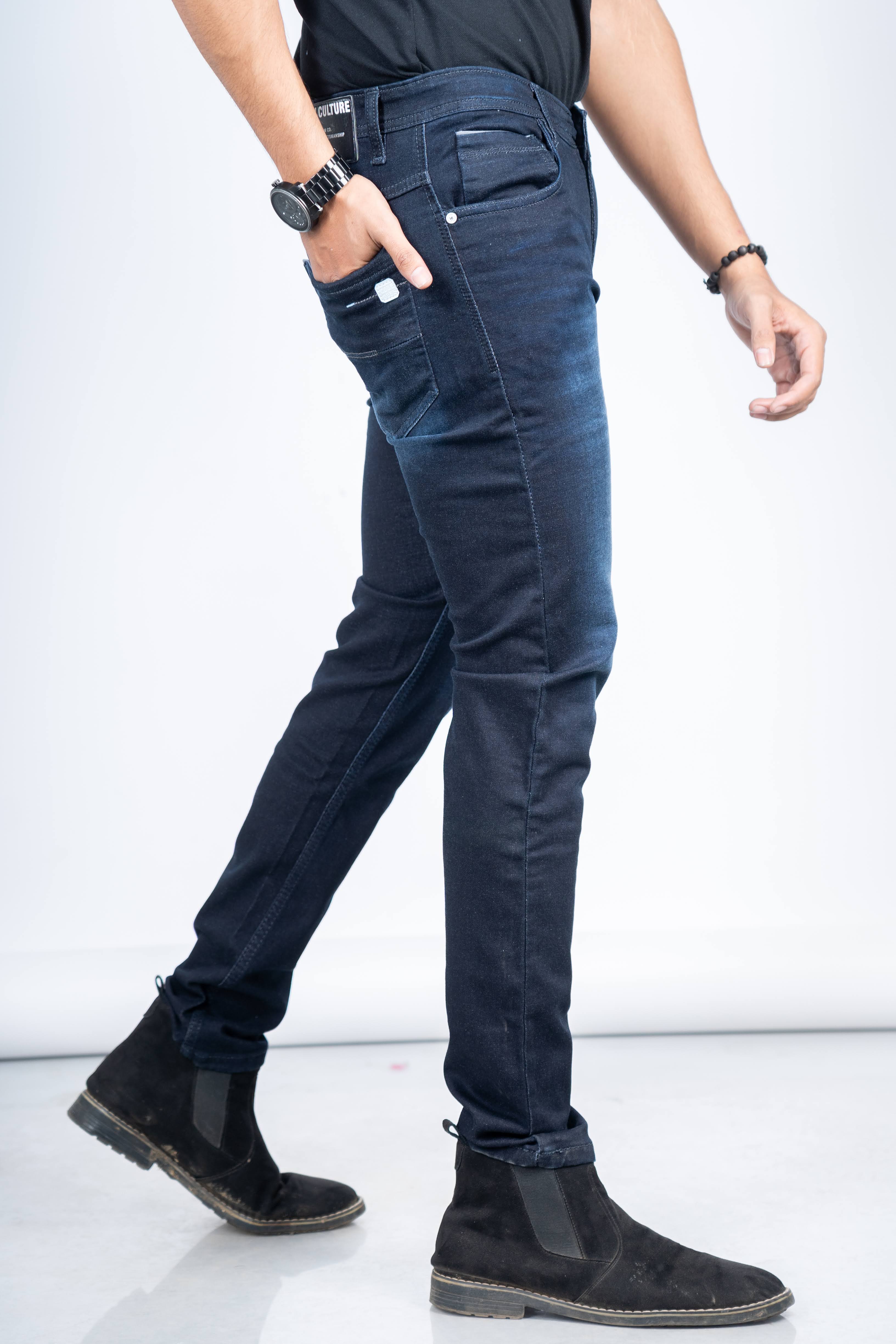 MIDNIGHT INDIGO SLIM FIT JEANS