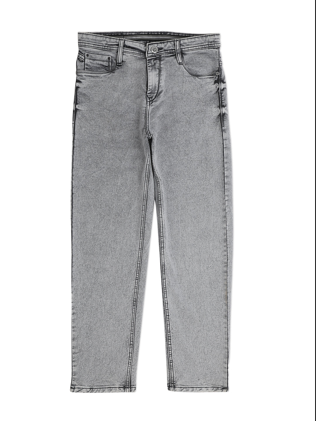 GREY FADE STRAIGHT FIT JEANS