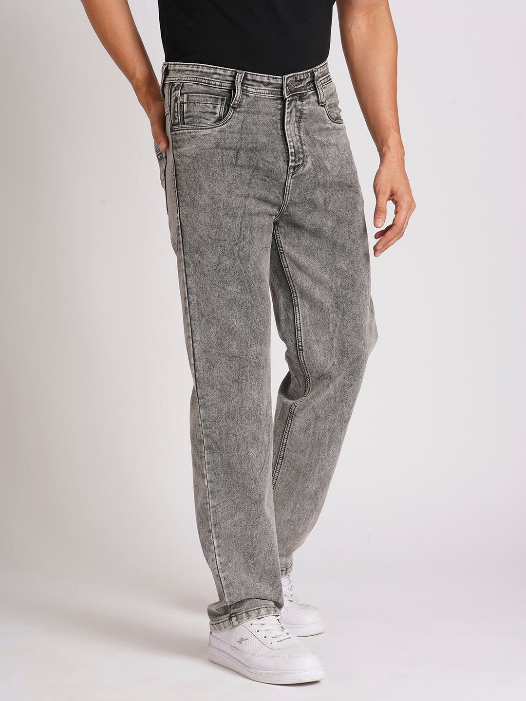 RETRO ASH STRAIGHT FIT JEANS