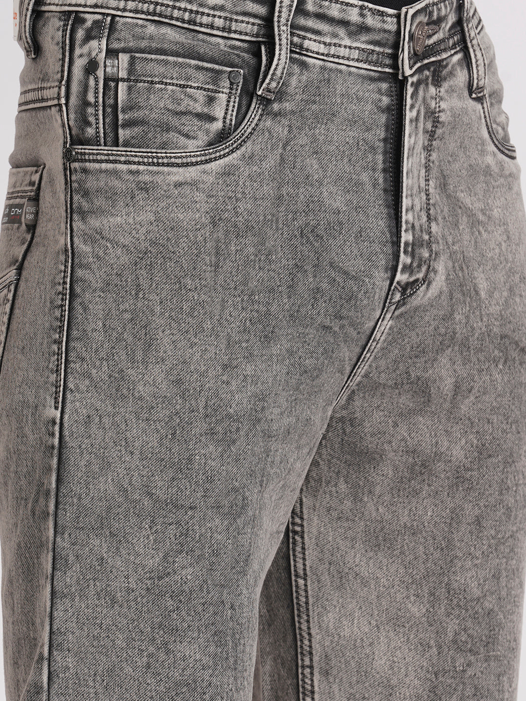 RETRO ASH STRAIGHT FIT JEANS