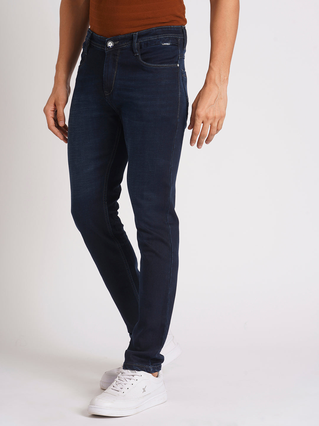 RAW WASH SKINNY FIT JEANS